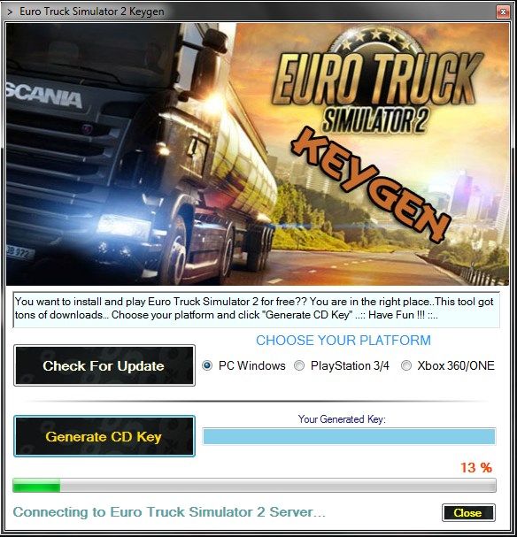 Euro truck simulator 2 going east cd key generator download